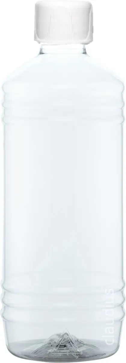 Splashbox Cosmetics Lege Fles 500ml PET - 10 Stuks