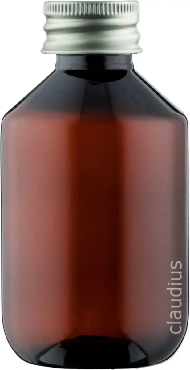 Splashbox Cosmetics Lege Fles 250ml PET Amber - 10 Stuks