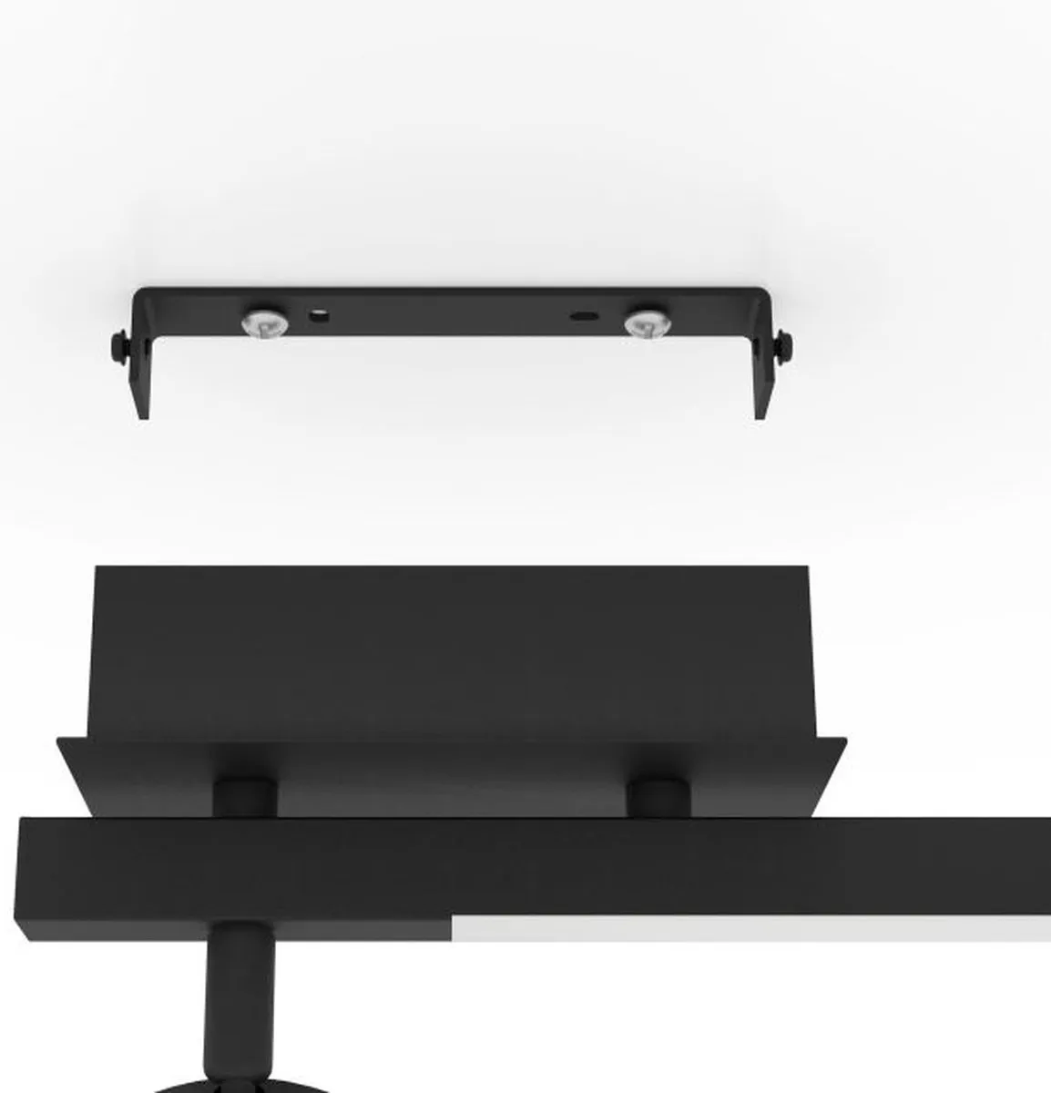 Eglo Cardillio 2 Opbouwspot LED 22.5cm - Zwart