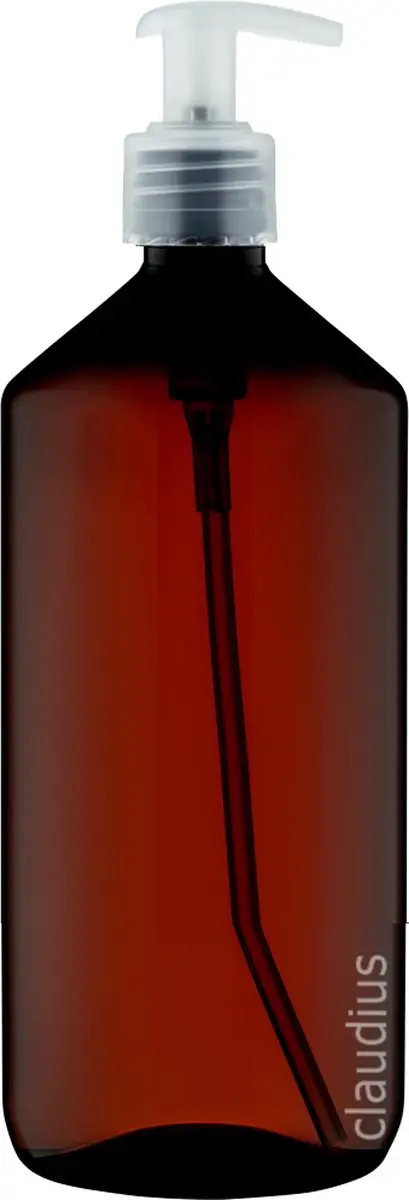 Splashbox Cosmetics Lege Fles 1L PET Amber