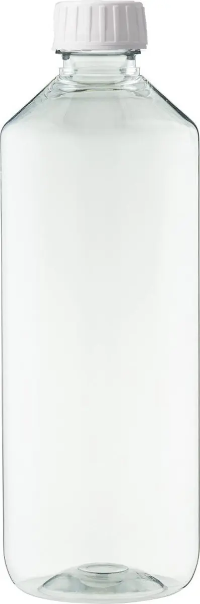 Splashbox Cosmetics Lege Plastic Fles 500ml PET - Transparant - 10 Stuks