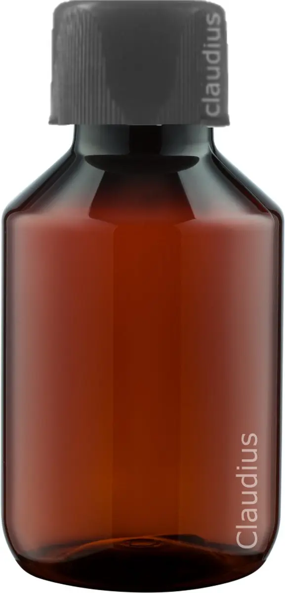 Splashbox Cosmetics Lege Fles 100ml PET Amber