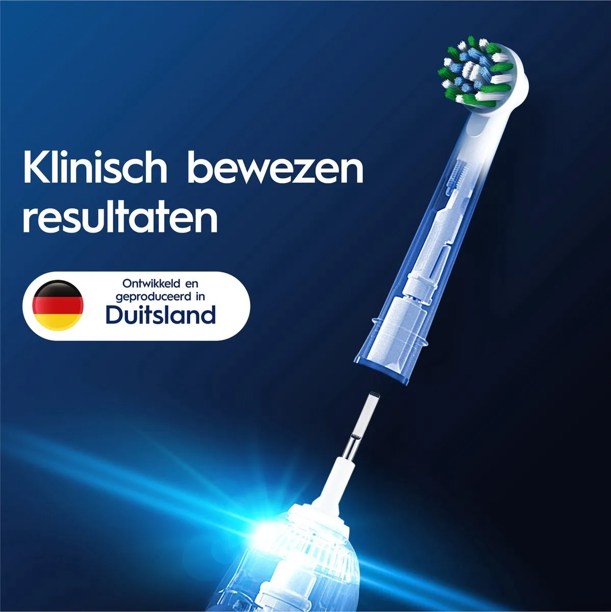 Oral-B Pro Cross Action Opzetborstels - 12 Stuks