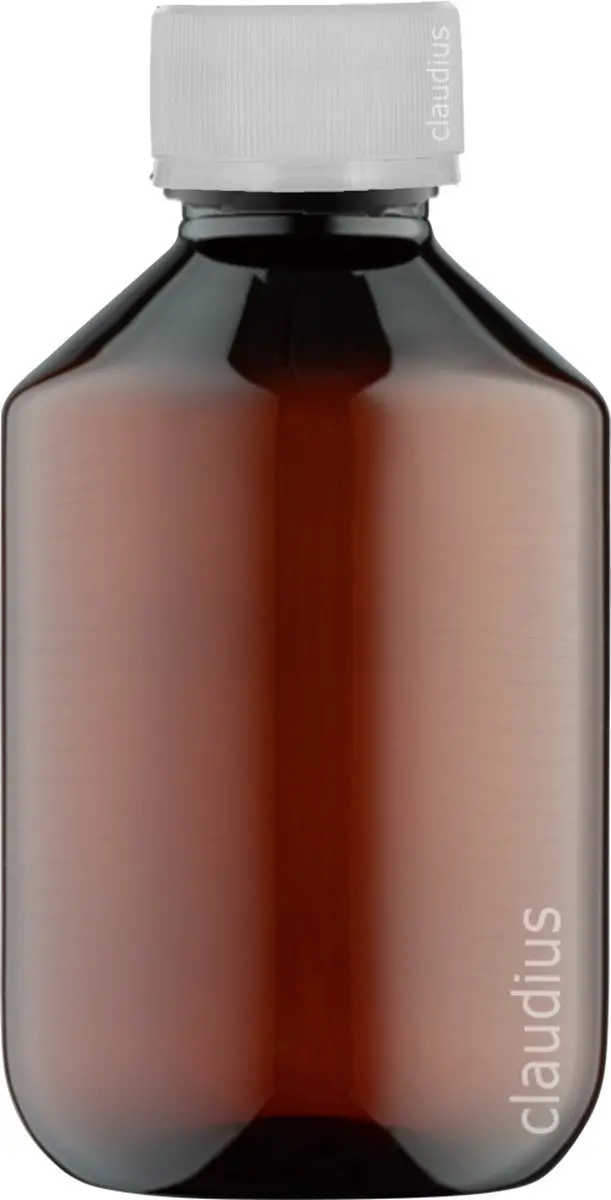 Splashbox Cosmetics Lege Fles 250ml Amber - 10 Stuks