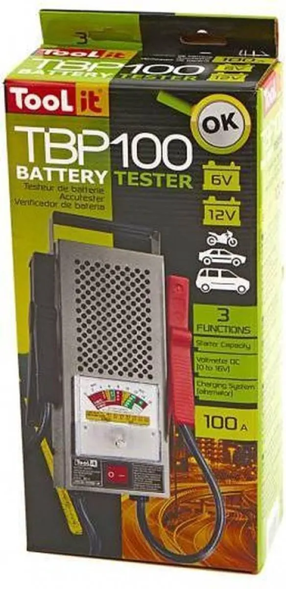 Gys TBP 100 Batterijtestapparaat - Universeel - Zilver
