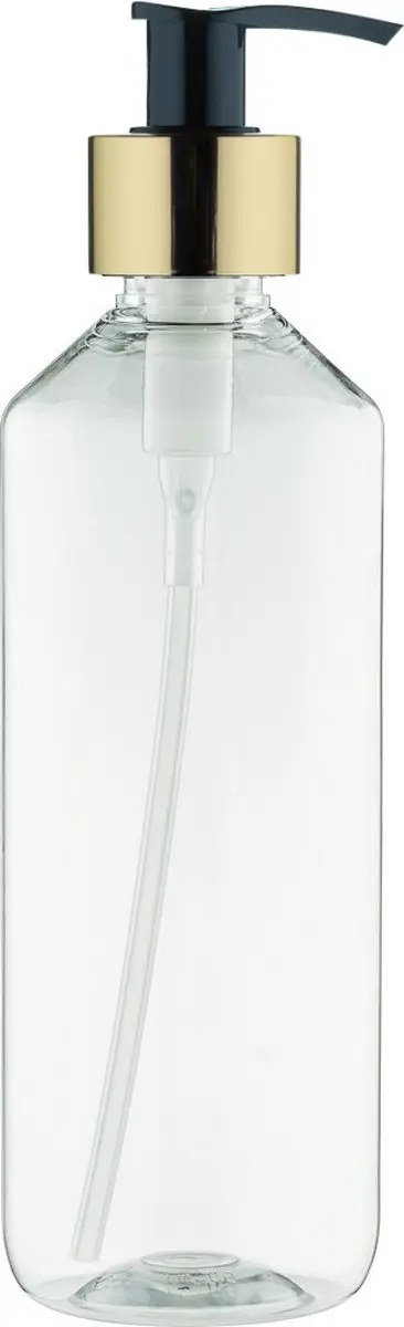 Splashbox Cosmetics Lege Fles 500ml PET - Transparant - 10 Stuks