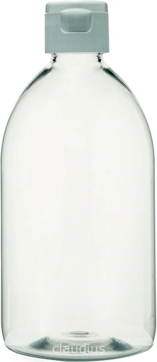 Splashbox Cosmetics Lege Fles 500ml PET - 10 Stuks