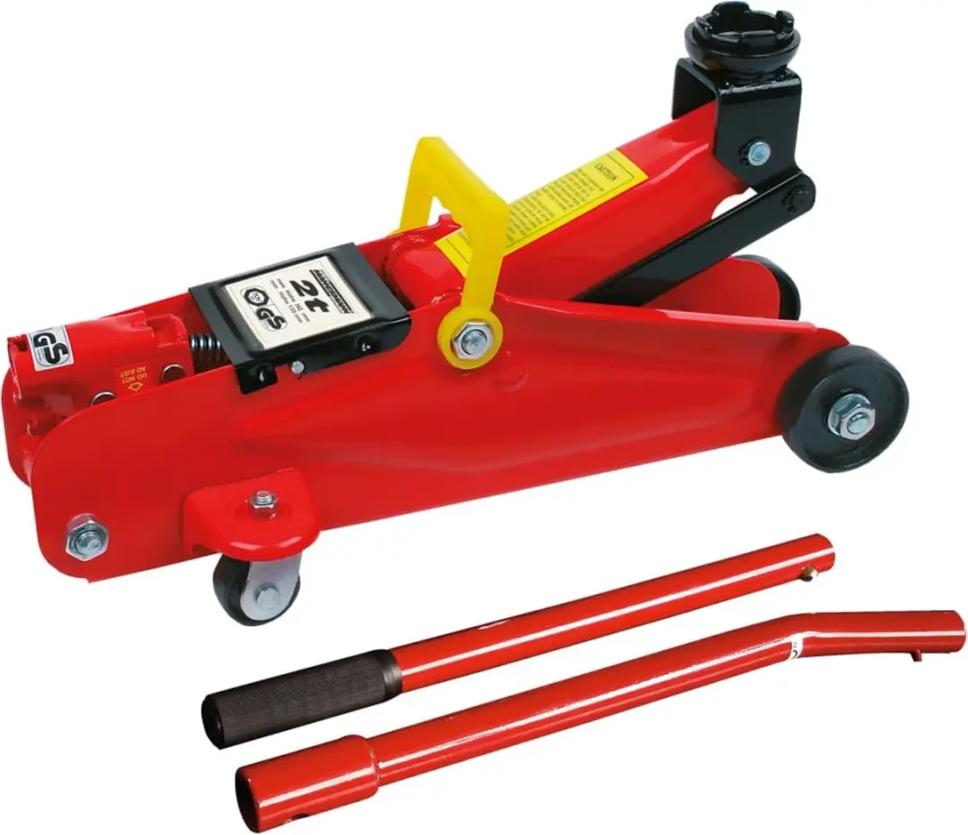 Brüder Mannesmann Rolkrik Hydraulisch 2 Ton - Rood/Zwart