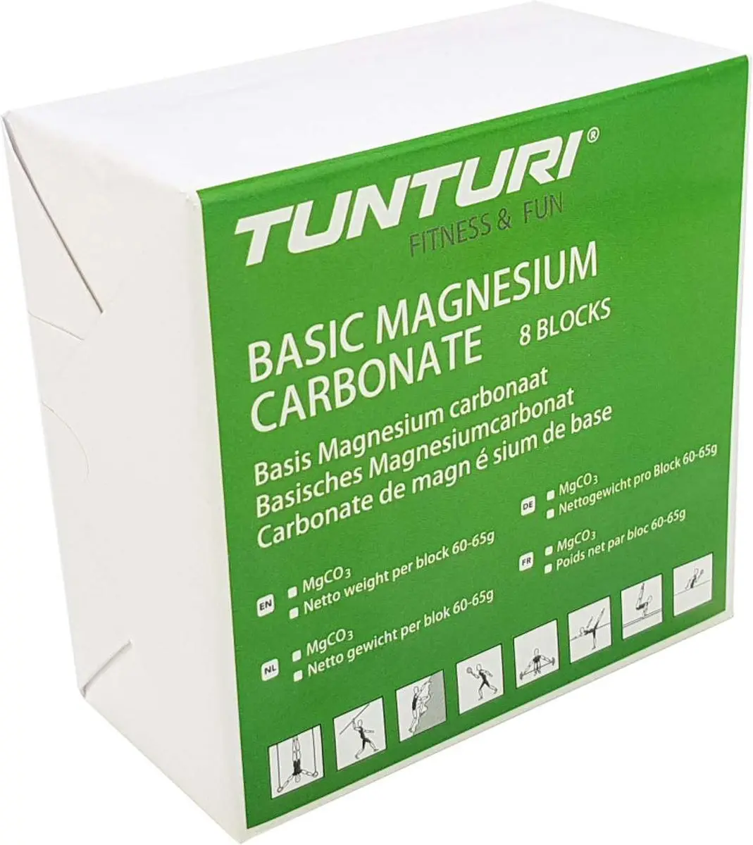 Tunturi Magnesium Blokken - 8 Stuks