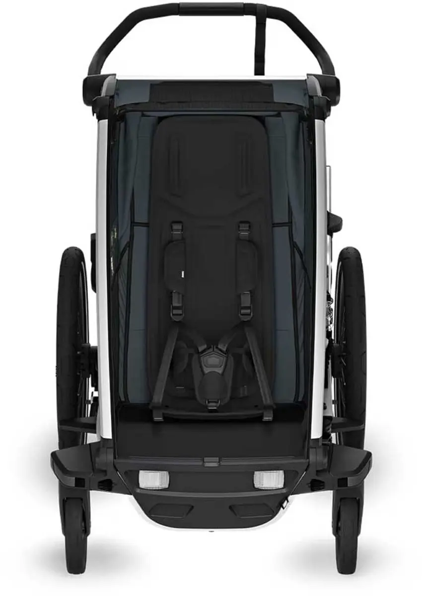 Thule Chariot Cross 1 Fietskar - Zilver - Max. 22 kg - afbeelding 2 van 4