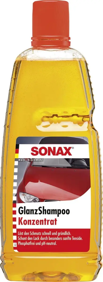 Sonax Glans Shampoo - Universeel - Zwart