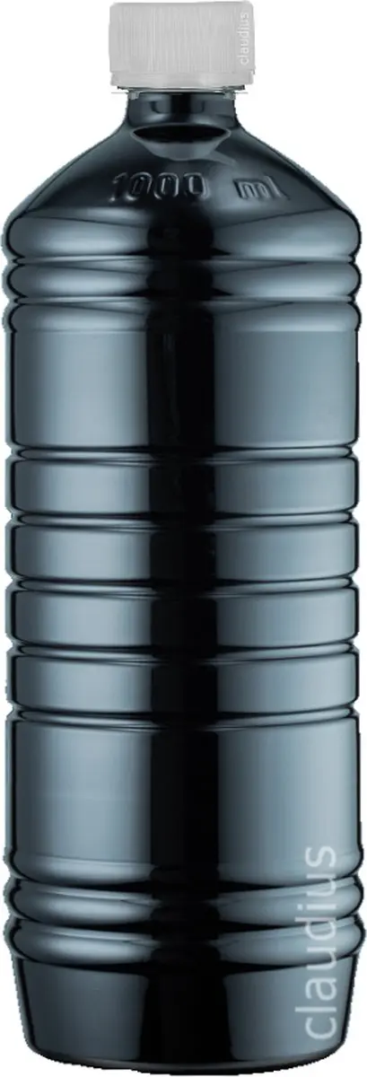 Splashbox Cosmetics Lege Fles 1L Zwart