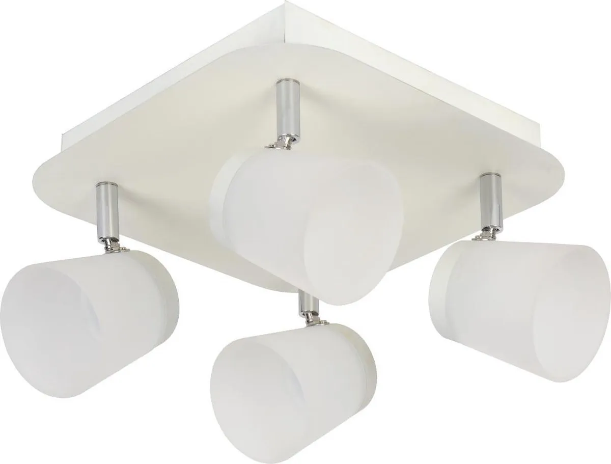 Lucide Heloďse Spotlamp 4-lichts - Wit