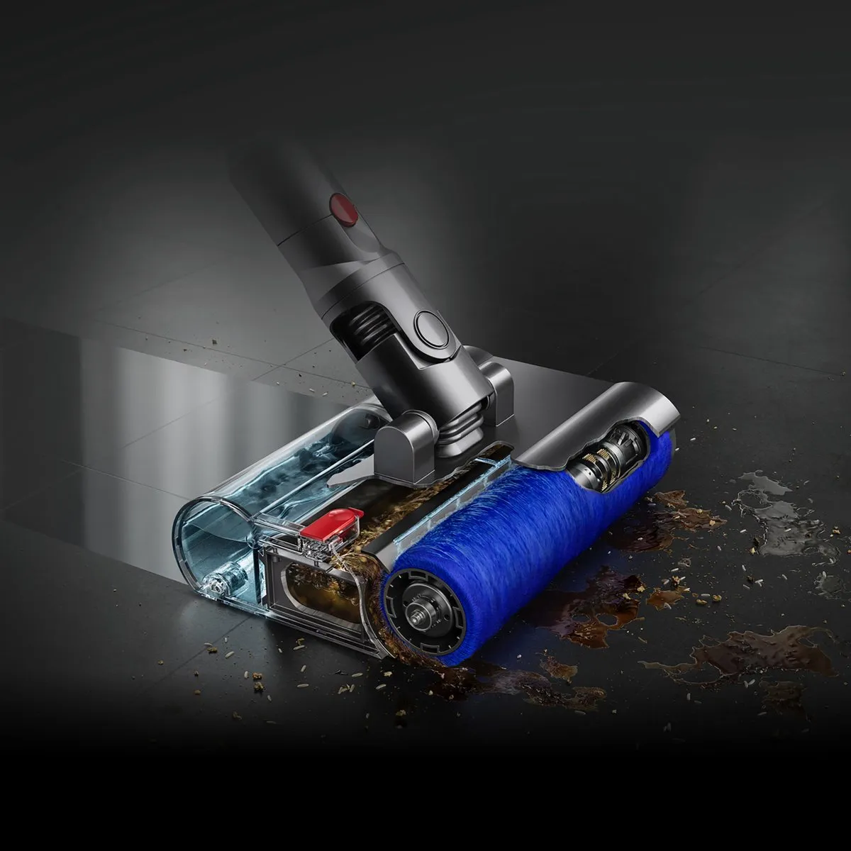 Dyson V12s Detect Slim Submarine Stofzuiger 140 AirWatts - Nikkel