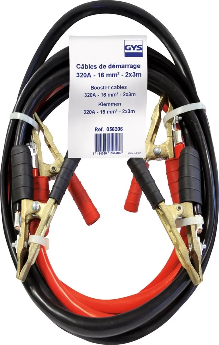 Gys Startkabels 320A 3m 16mm²