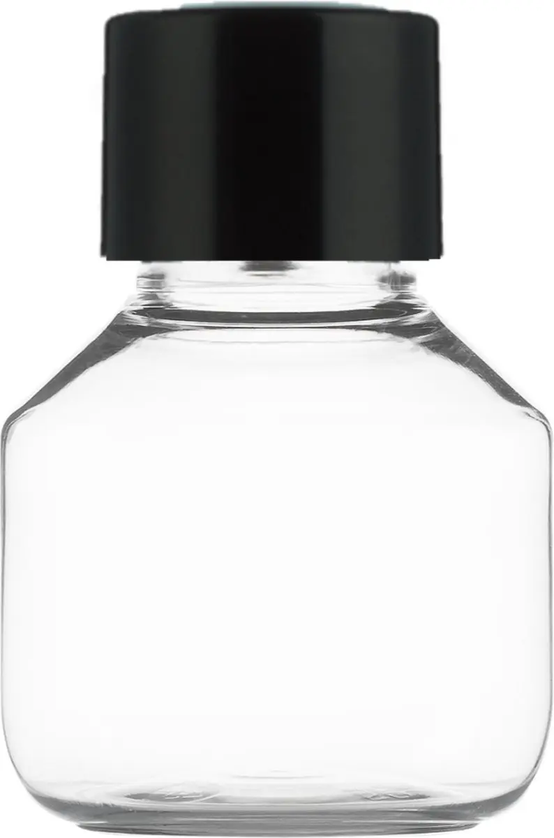 Splashbox Cosmetics Lege Fles 50ml PET - Transparant - 10 Stuks