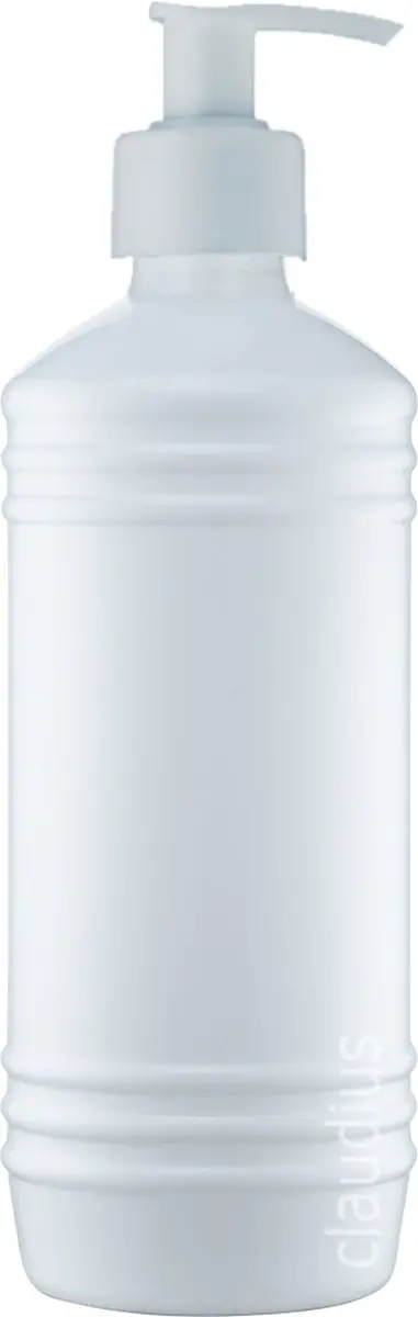 Splashbox Cosmetics Lege Fles 500ml PET - met pomp - 10 Stuks