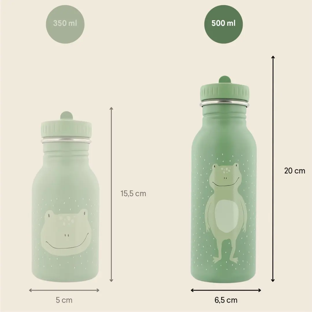 Trixie Mr. Frog RVS Waterfles 500ml - Groen