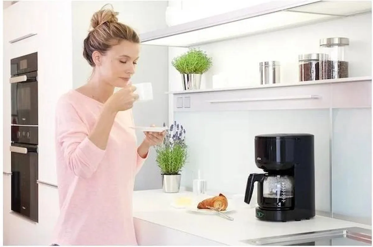 Braun PurEase KF 3100 BK Koffiezetapparaat Filter - Zwart