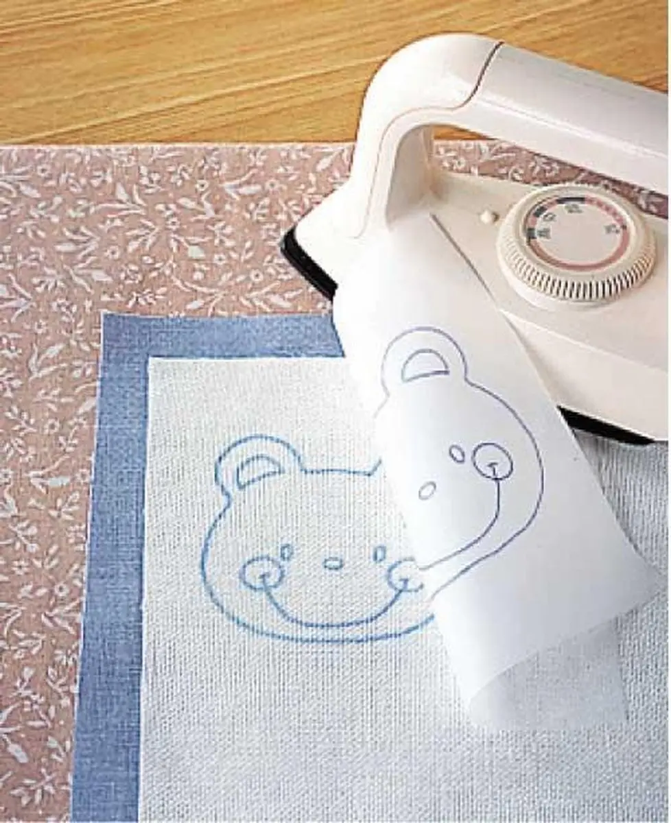 Clover KRT Iron-on Transfer Potlood - Rood