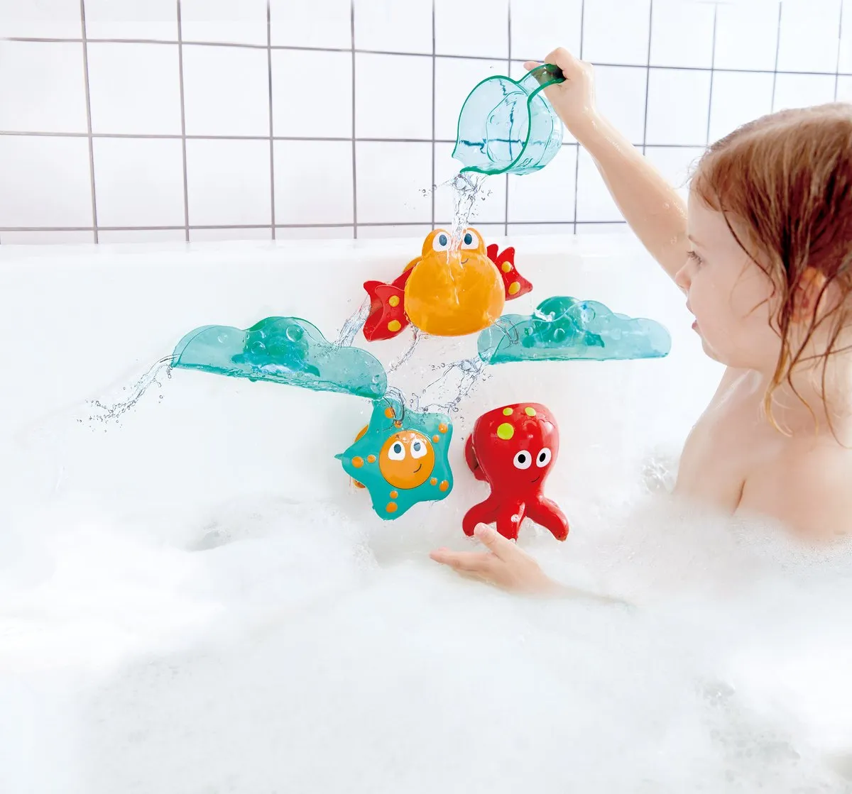 Hape Cascade Badspeelgoed 6-delig