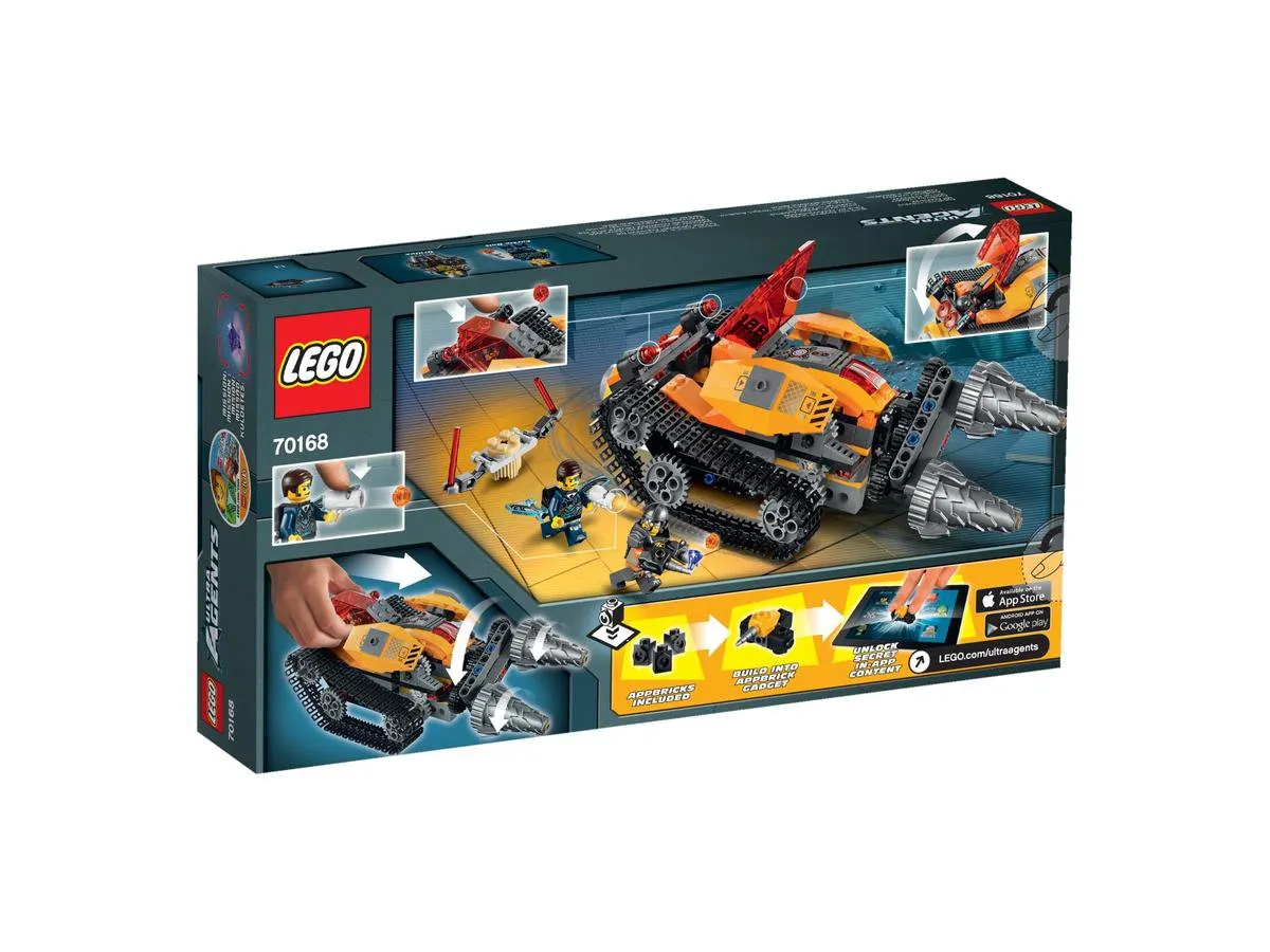 LEGO Ultra Agents Drillex Diamantroof 70168 - 312 Stukken