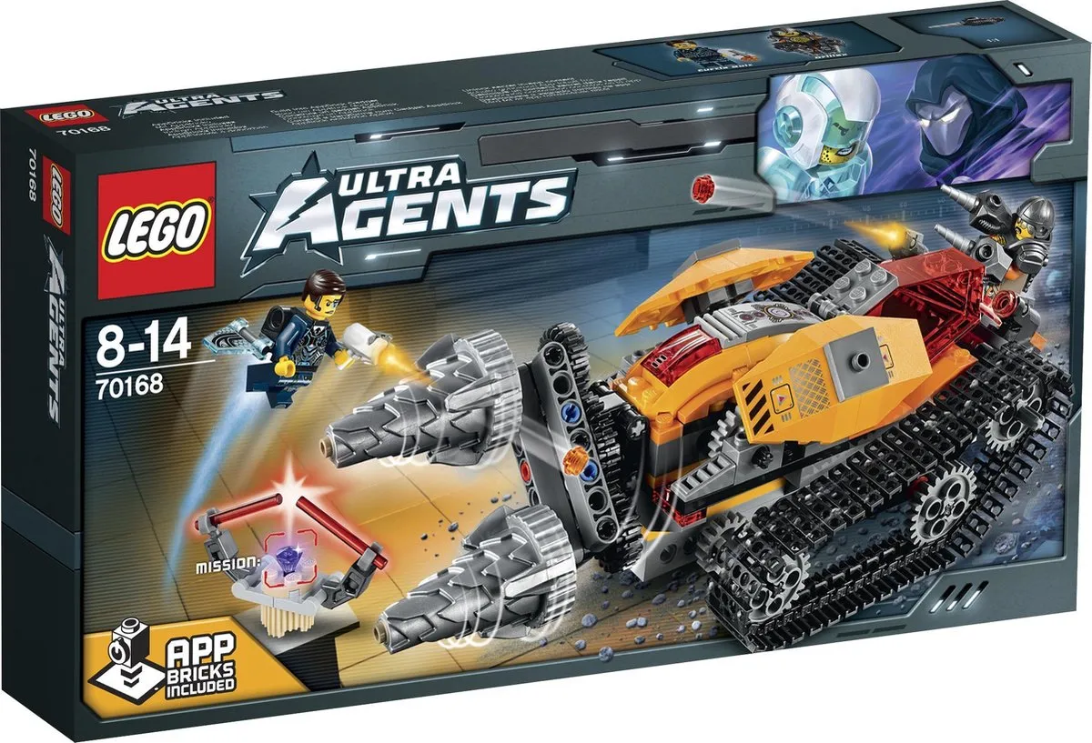 LEGO Ultra Agents Drillex Diamantroof 70168