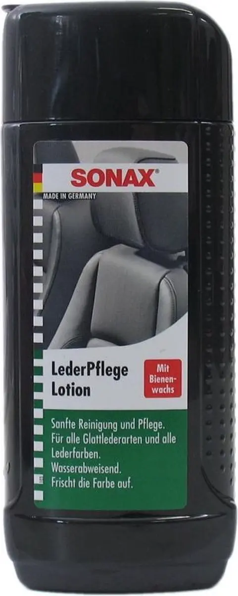 Sonax Leer Lotion 250ml - met bijenwas