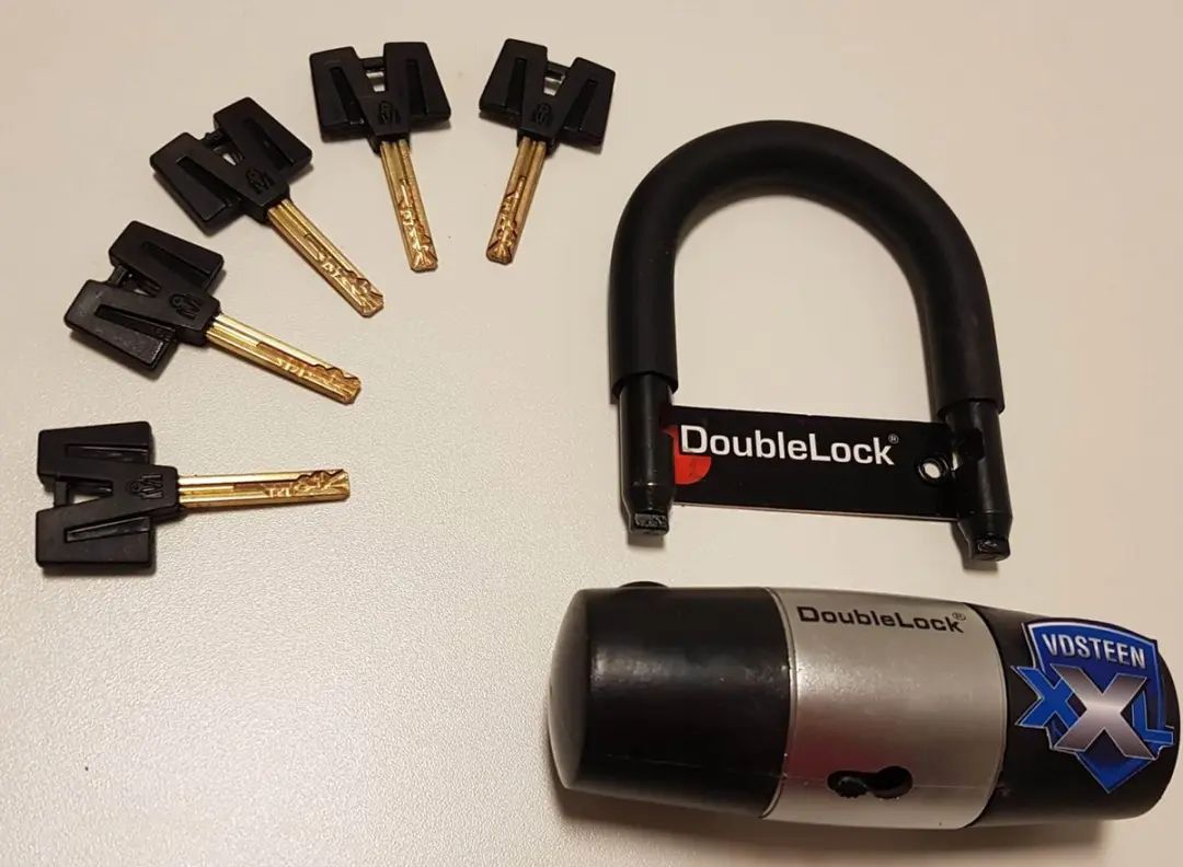 Little Jumbo DoubleLock Cable Lock 500 35090060 - Zwart