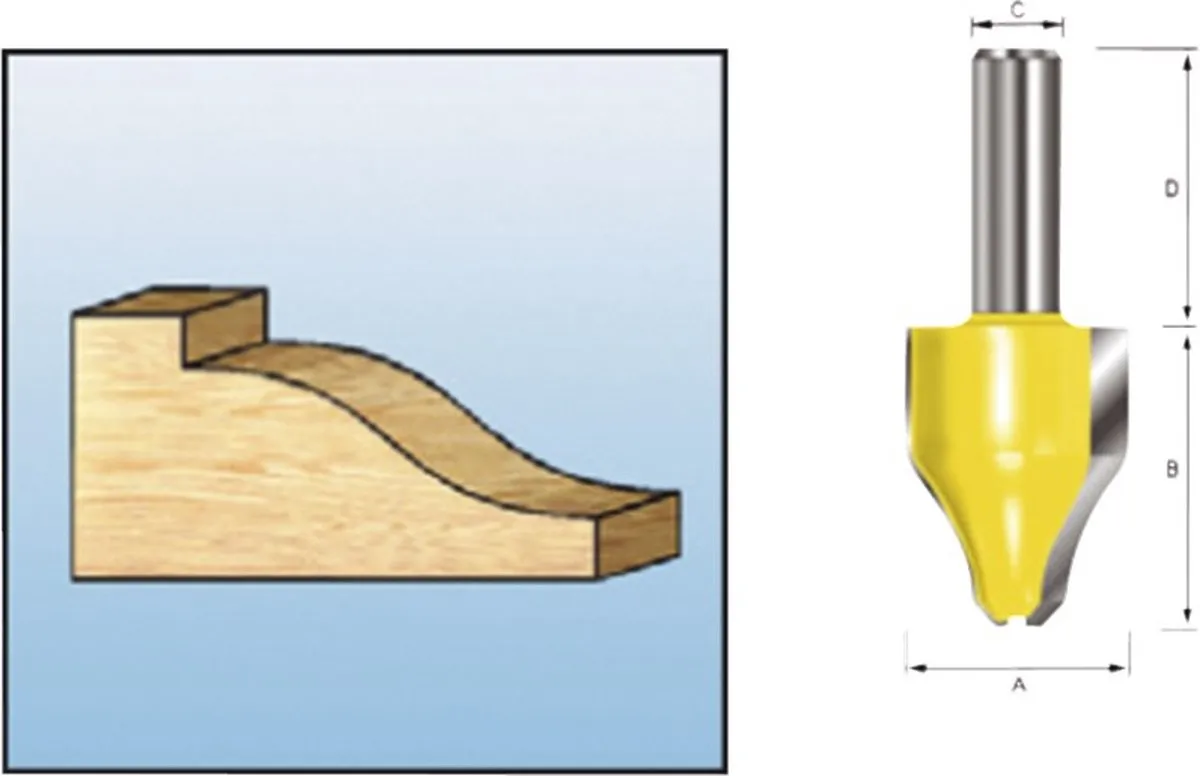 Makita D-11857 Constructiefrees