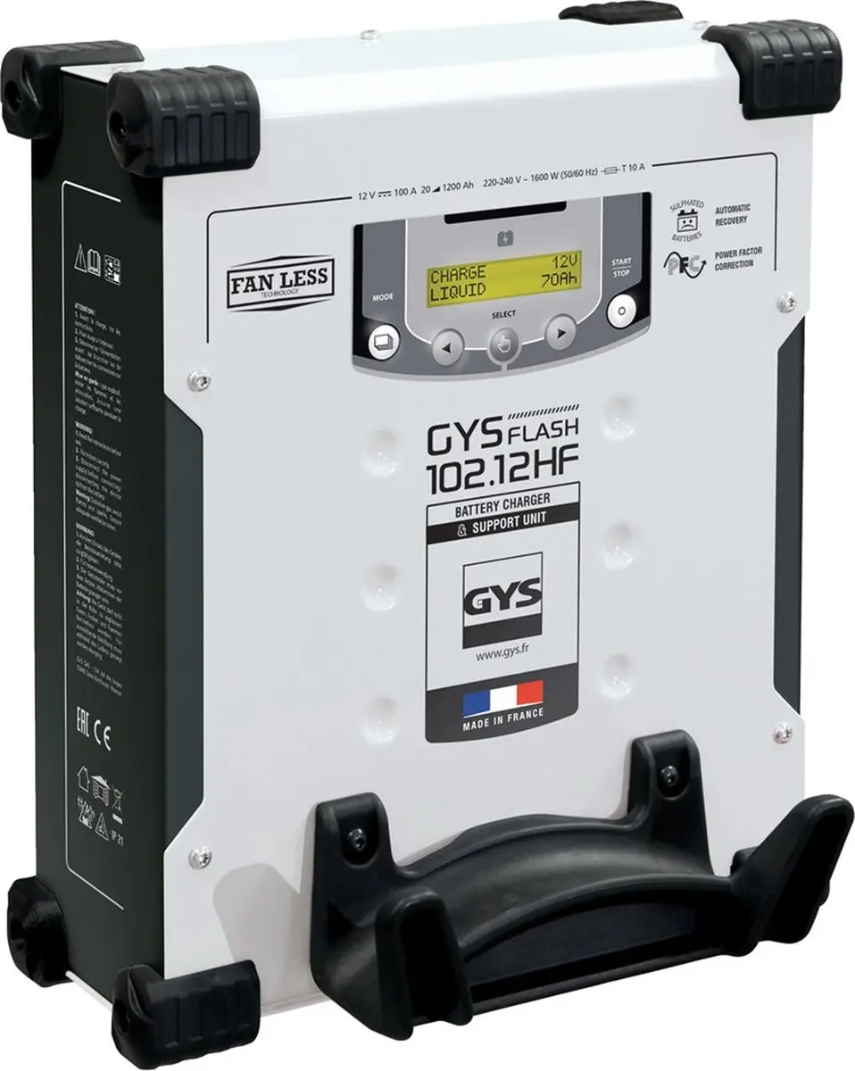 Gys GYSFLASH 102.12 HF Vertikale Druppellader 12V 100A