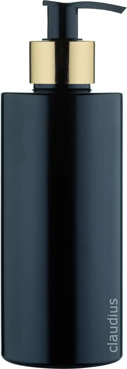 Splashbox Cosmetics Lege Fles 300ml Zwart