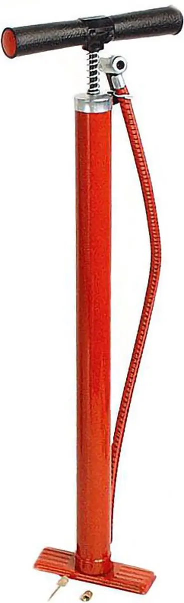 Brüder Mannesmann Fietspomp Handpomp 7 bar - Metaal - 3 Ventieladapters