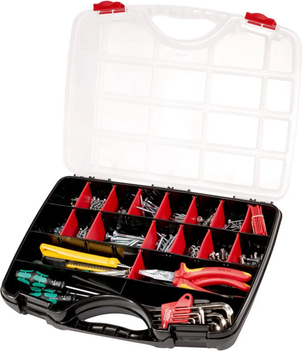 Parat Profi-Line Gereedschapsbox 5854000391 - 390x290x60mm Zwart