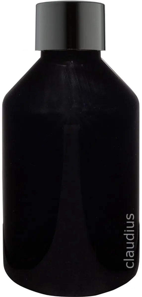 Splashbox Cosmetics Lege Fles 250ml Zwart