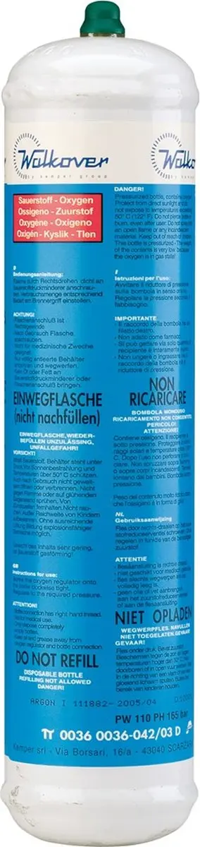 Gys Zuurstoffles 110ml