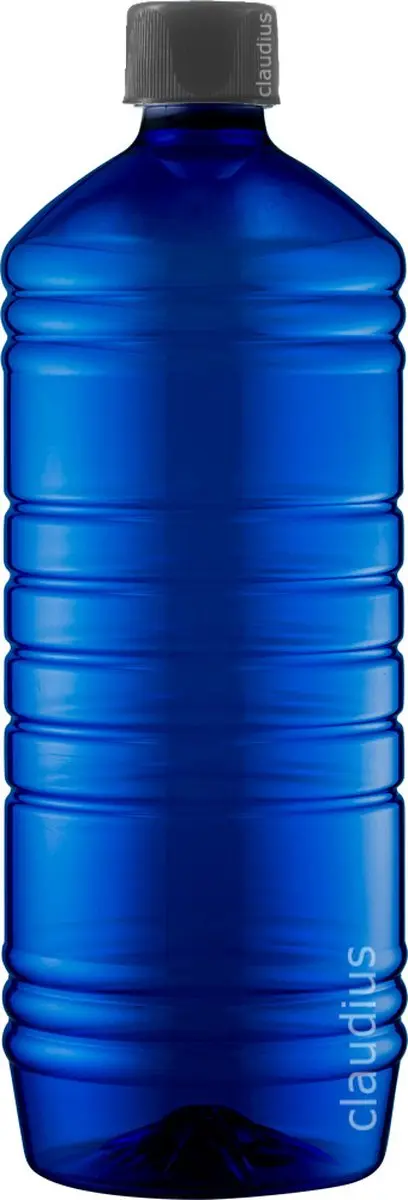 Splashbox Cosmetics Lege Fles 1L PET Blauw