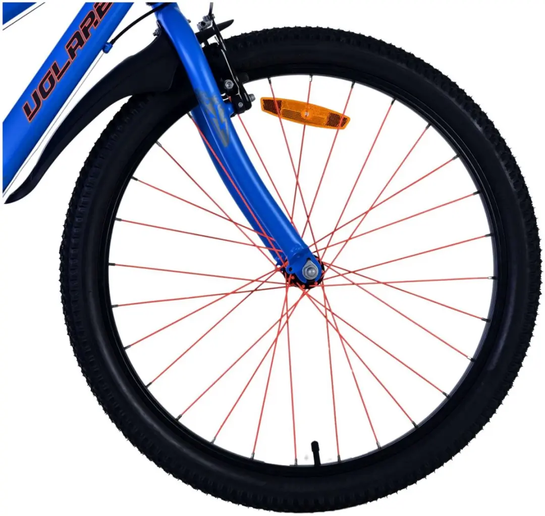 Volare Rocky Kinderfiets 24 inch - 7 Versnellingen - Blauw