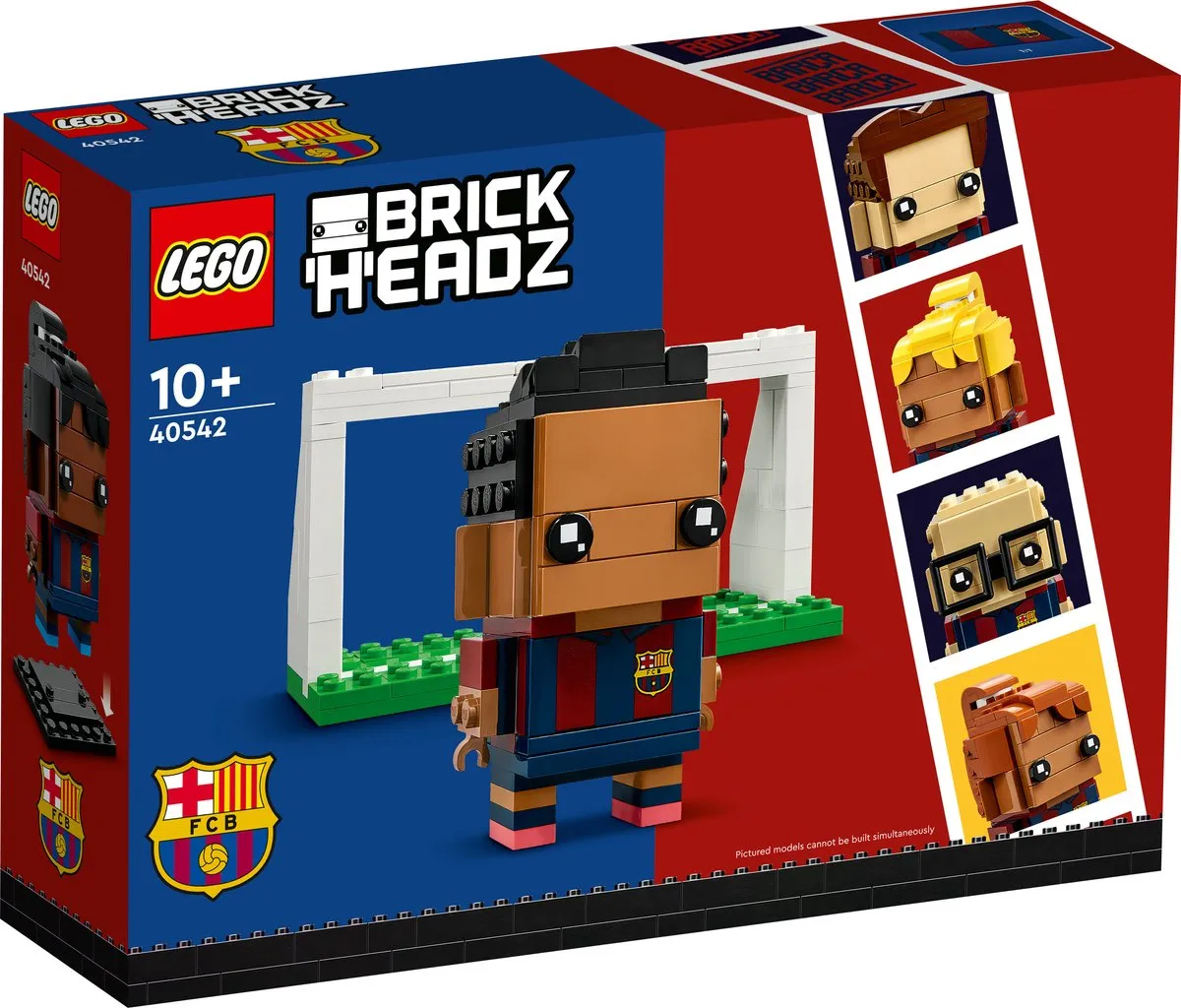 LEGO Brickheadz FC Barcelona Go Brick Me Set 40542 - Multi