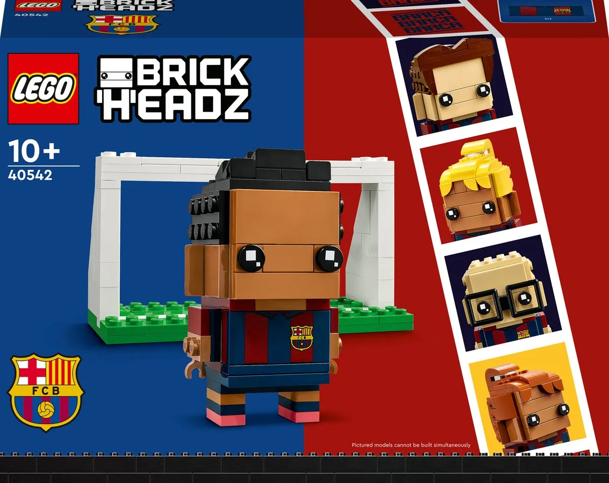 LEGO Brickheadz FC Barcelona Go Brick Me Set 40542