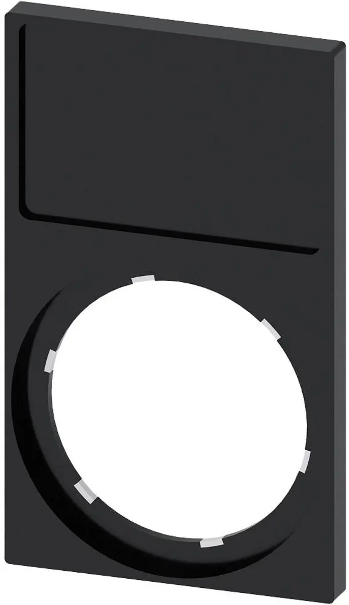 Siemens 3SU1900-0AP10-0AA0 Opschriftbord