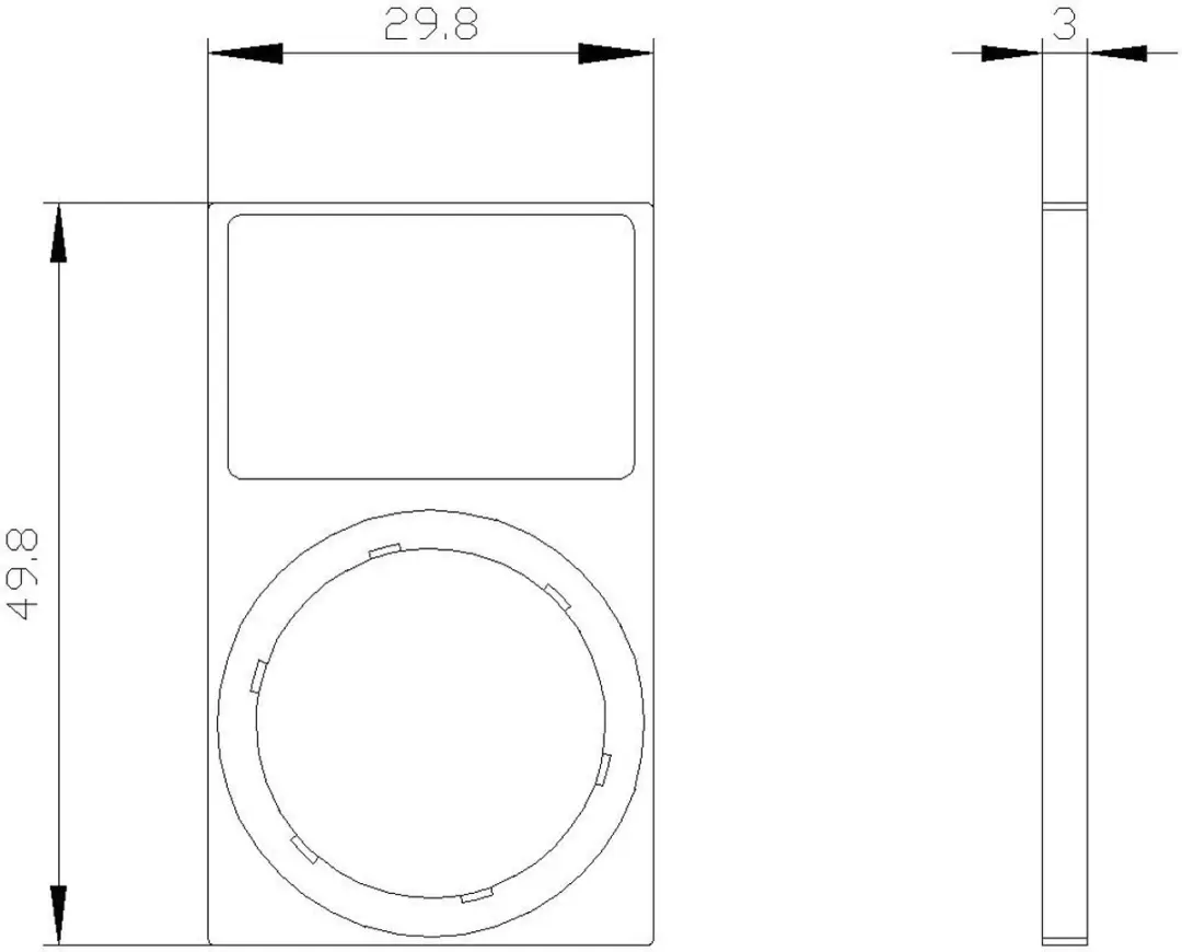 Siemens 3SU1900-0AP10-0AA0 Opschriftbord - 10 Stuks