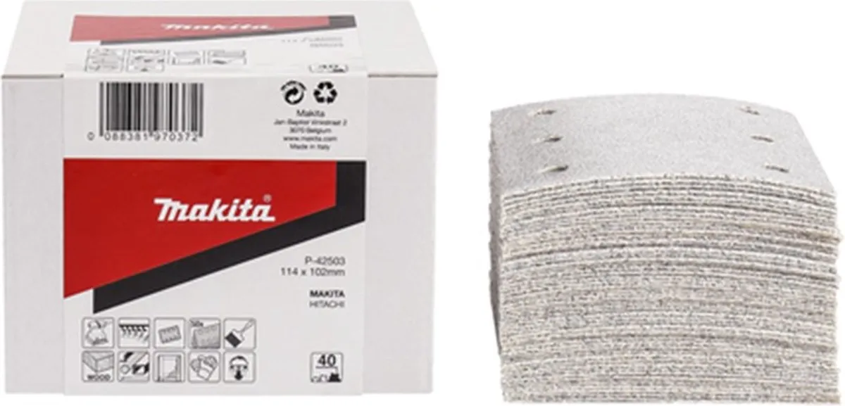 Makita P-42531 Schuurvel K100 114x102