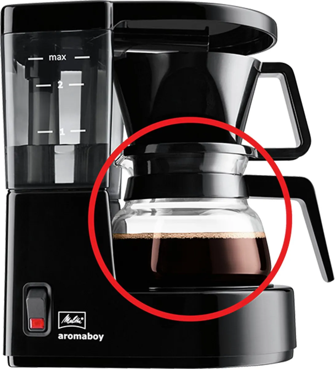 Melitta Aromaboy 2 Koffiekan - 0,3L - Zwart