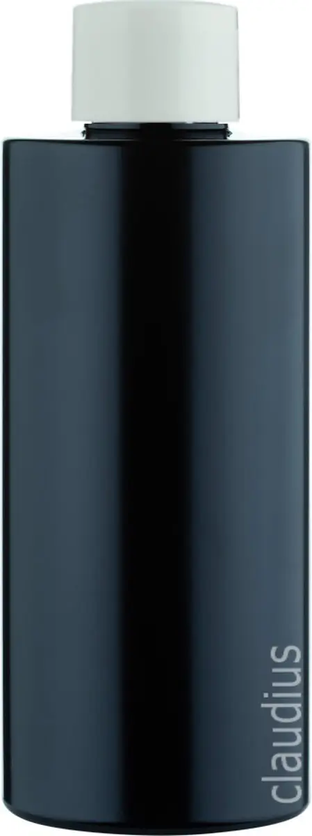 Splashbox Cosmetics Lege Fles 300ml PET - Zwart - 10 Stuks