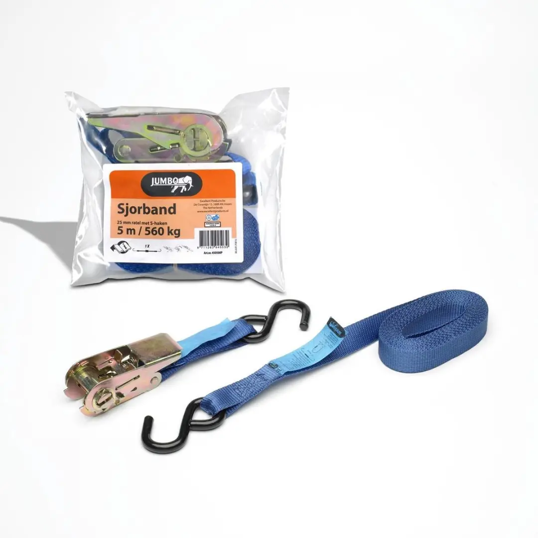 Little Jumbo Spanband 25mm x 5m - Blauw