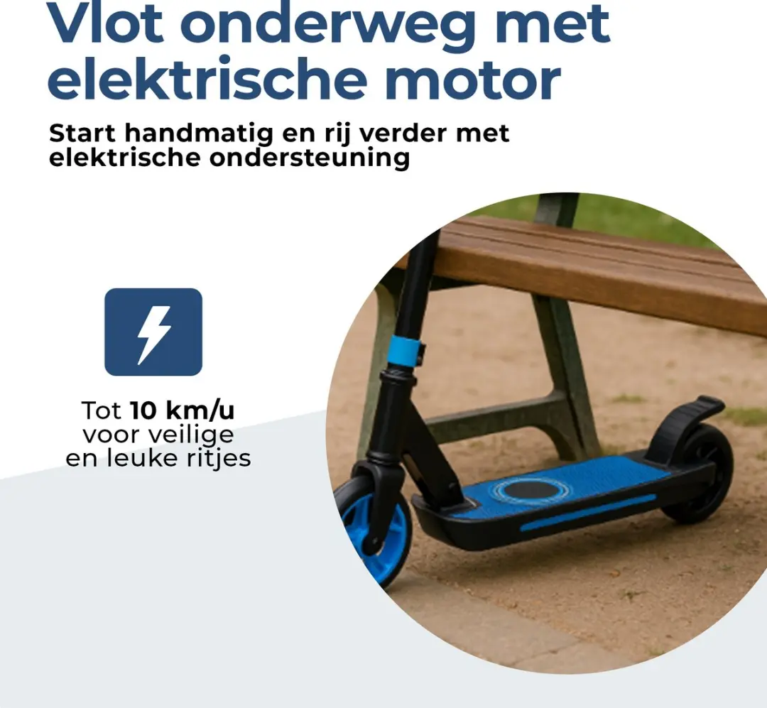 Denver SCK-5500BU Kinderstep - 10km/u - Blauw - 6km Bereik