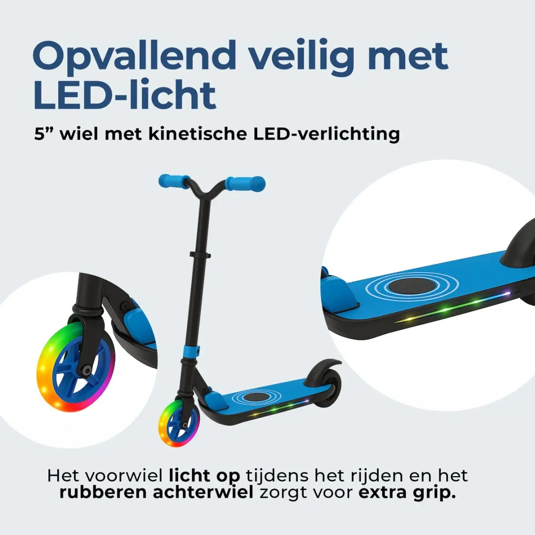 Denver SCK-5500BU Kinderstep - 10km/u - Blauw - 6km Bereik