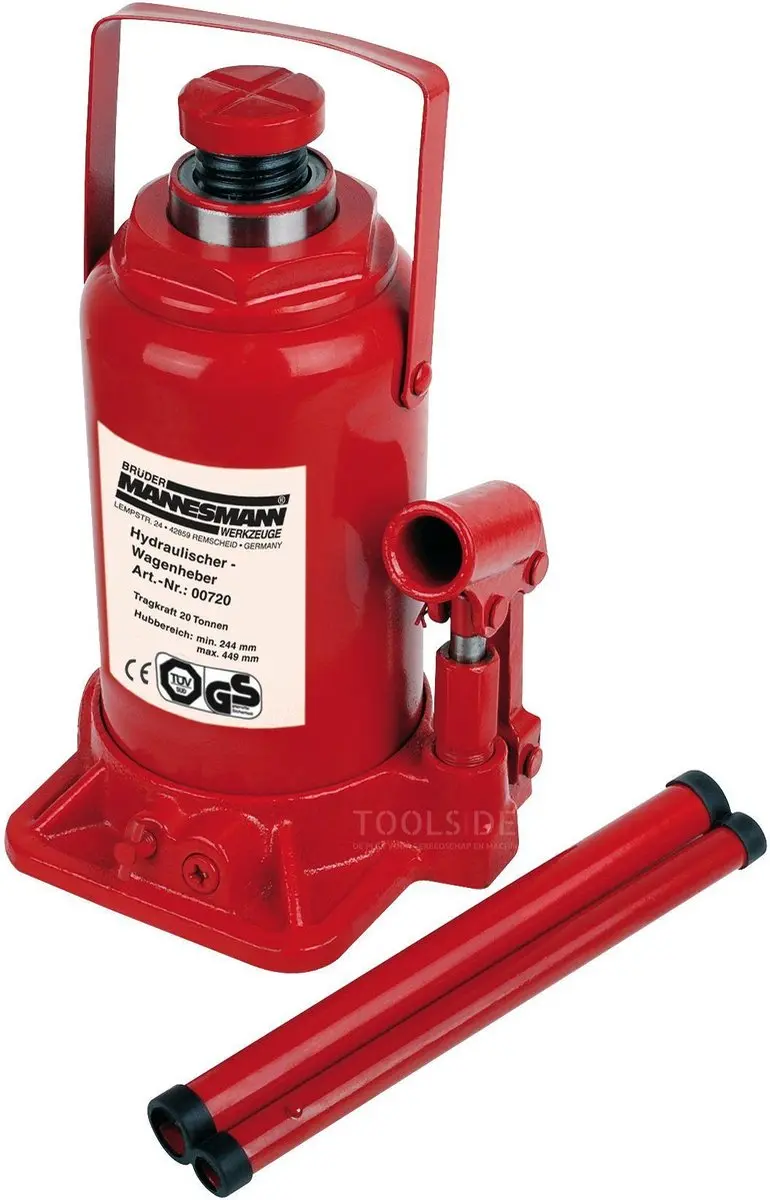 Brüder Mannesmann Potkrik 10 Ton 00710 - Rood