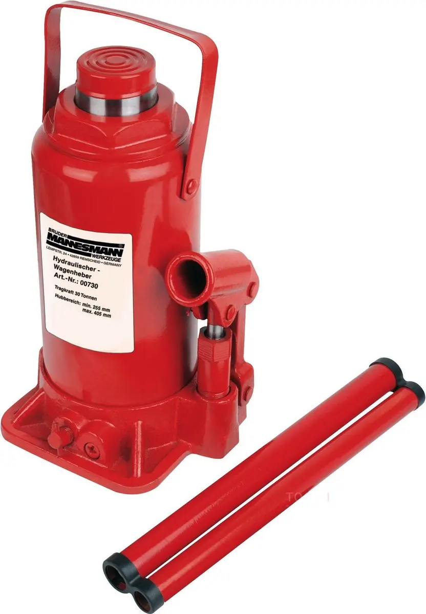Brüder Mannesmann Potkrik 10 Ton 00710 - Rood